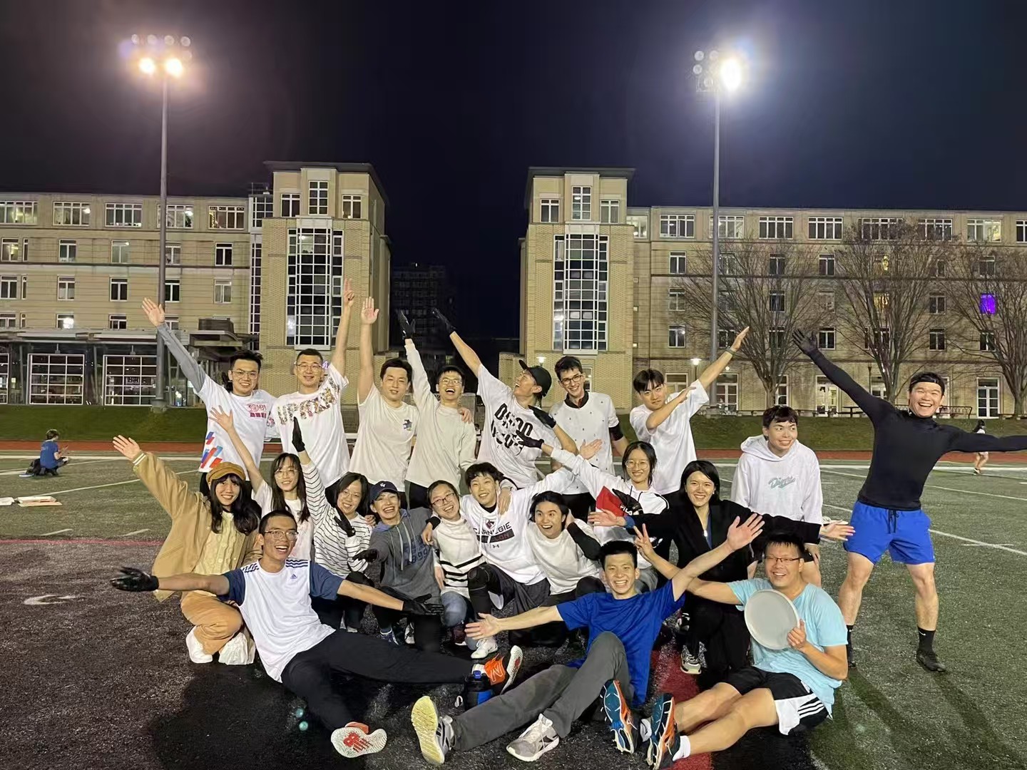 Ultimate frisbee team